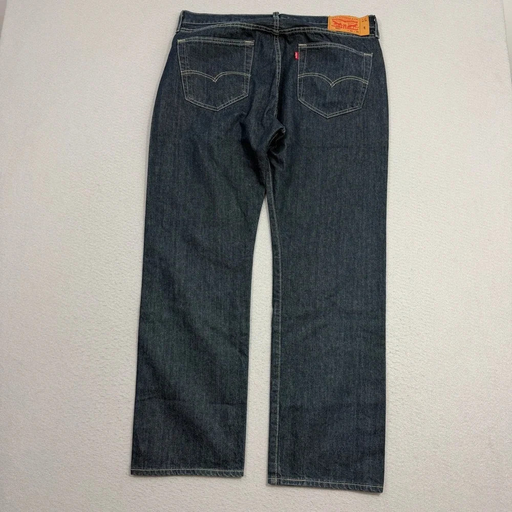 Levis 501xx Jeans Men's 36x30 Blue Original Fit Straight Leg Dark Wash Denim